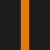 Black/Neon orange
